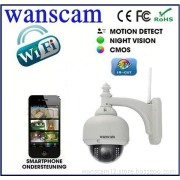 Wanscam AJ-C0WA-C0D8  WIFI,802.11 b/g/n built-in IR cut optical zooming outdoor wireless wifi motion detection cctv cam